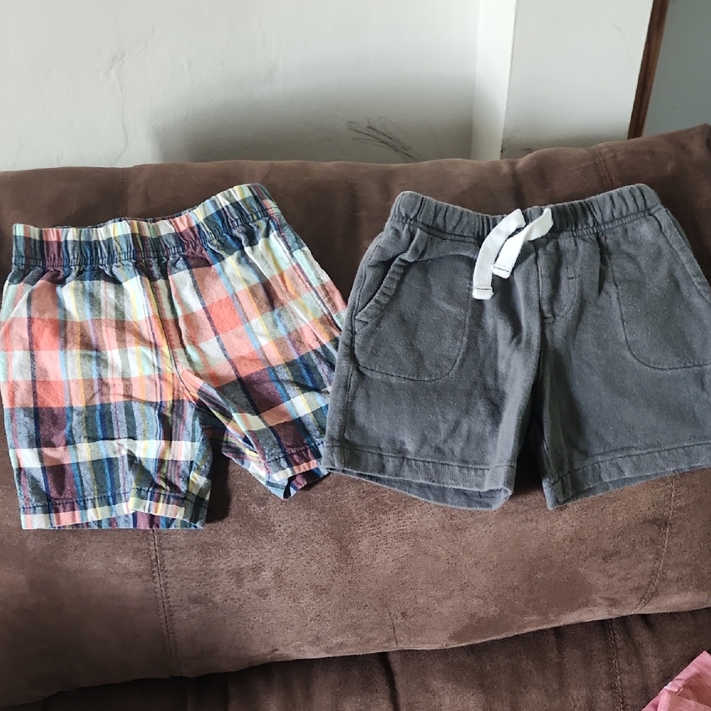 Carter's Gray Casual Cotton Shorts